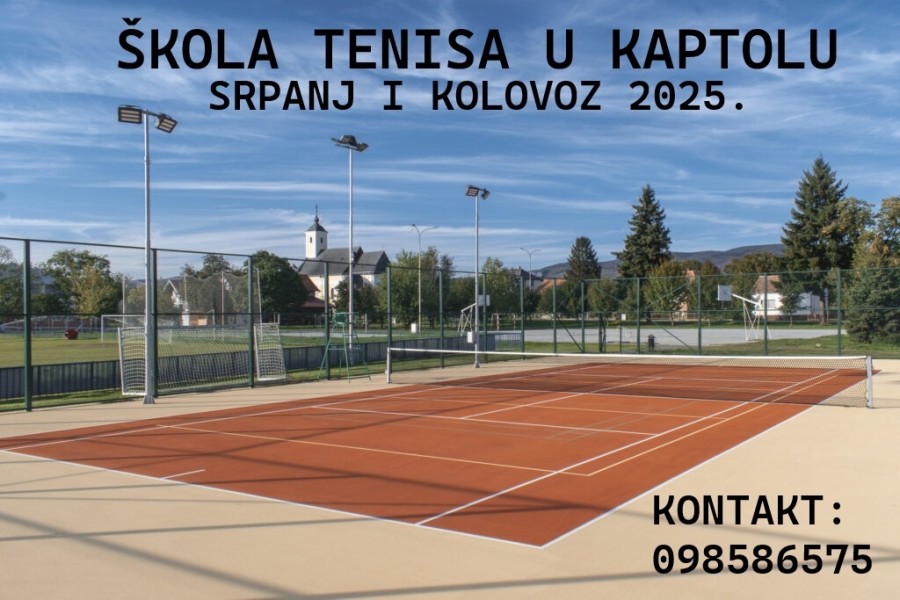 Škola tenisa u Kaptolu 