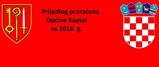 Prijedlog proračuna za 2018. godinu