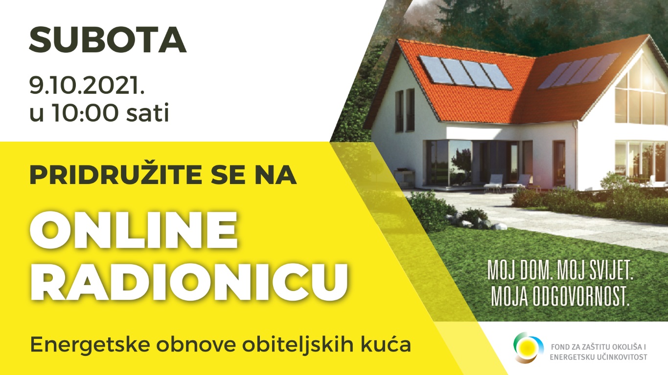 Radionica o energetskoj obnovi obiteljskih kuća 